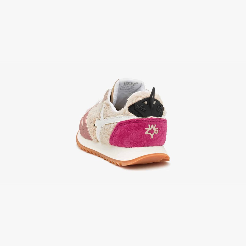 Basket W6YZ Pink/Cream Enfant | PDX-39875444